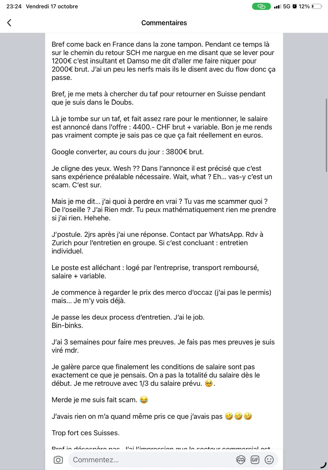 Commentaires Facebook 1
